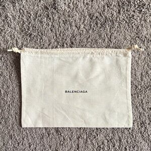 Balenciaga Dustbag White/Black